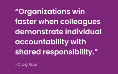 Define Accountability with Your Colleagues—and Win Faster